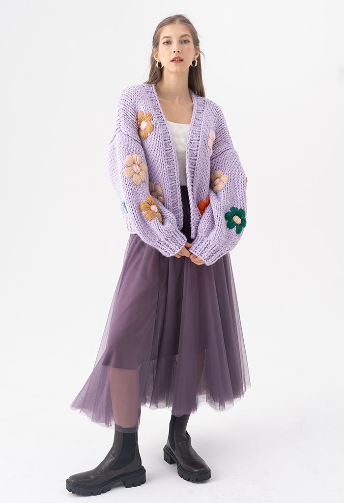 Margarita | Cárdigan Floral Suave