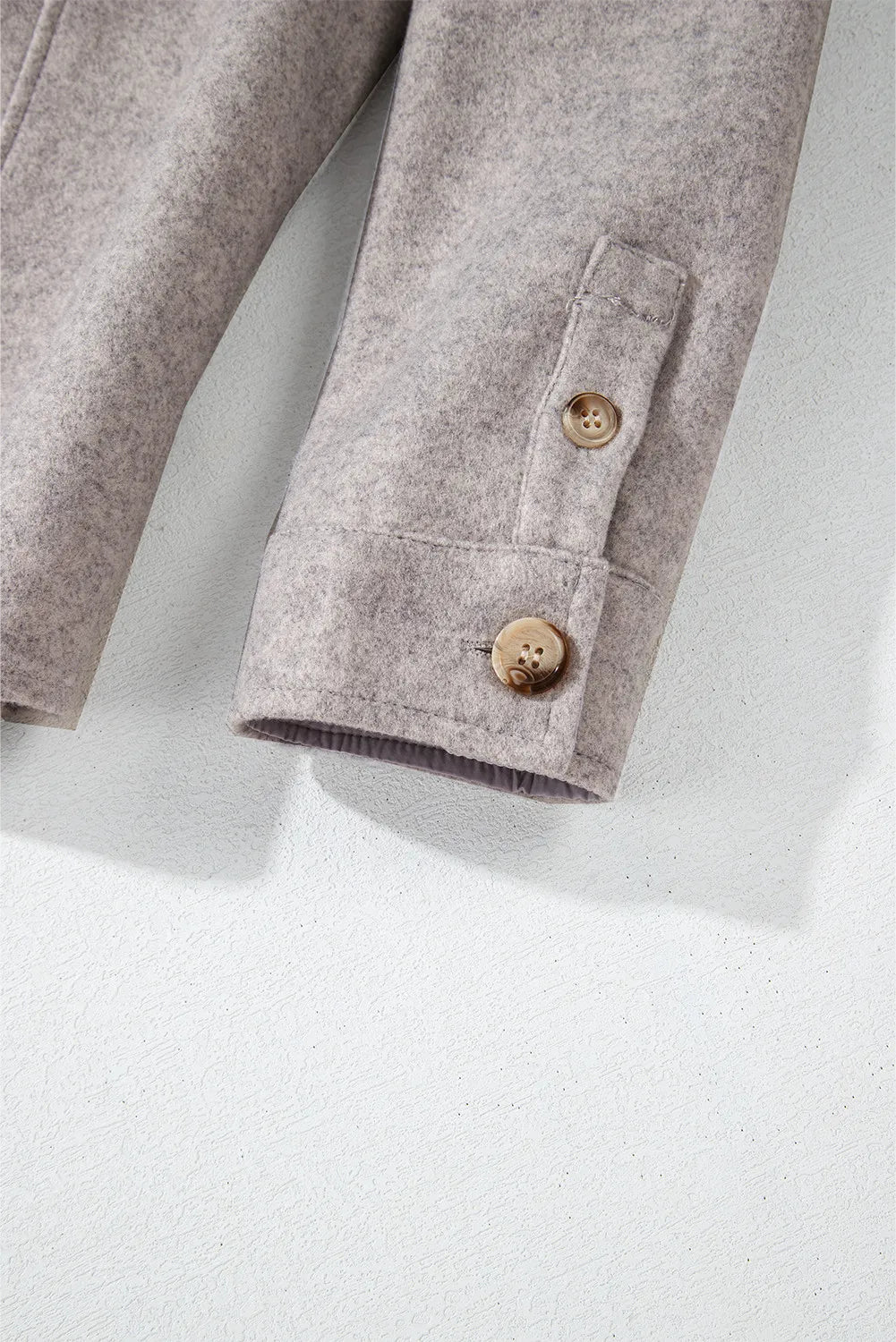 Lorena | Chaqueta Cuello Estructurado - Dust Storm