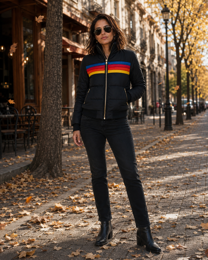 Rainbow | Chaqueta Retro Multicolor