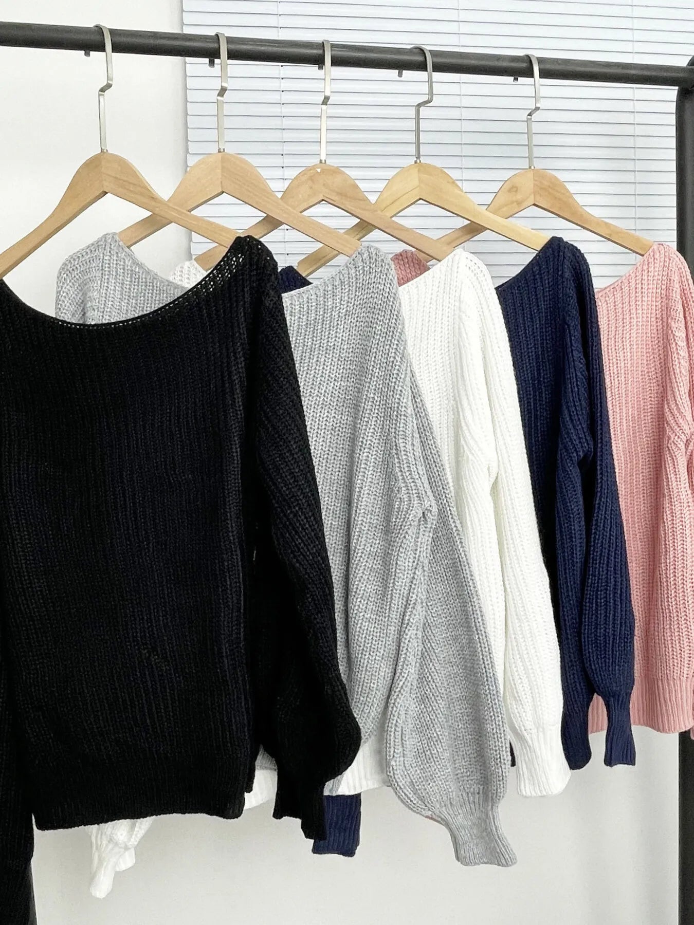 Blasa | Suéter Un Hombro Acanalado With Relaxed Fit