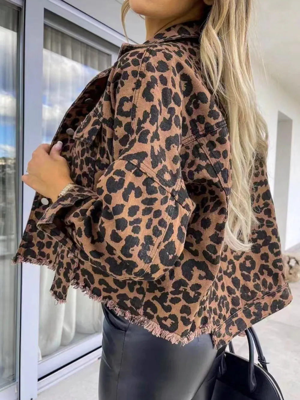 Alicia | Chaqueta Print Animal - Leopardo