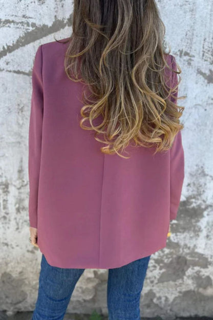 Anabel | Blazer Cuello Estructurado Manga Larga