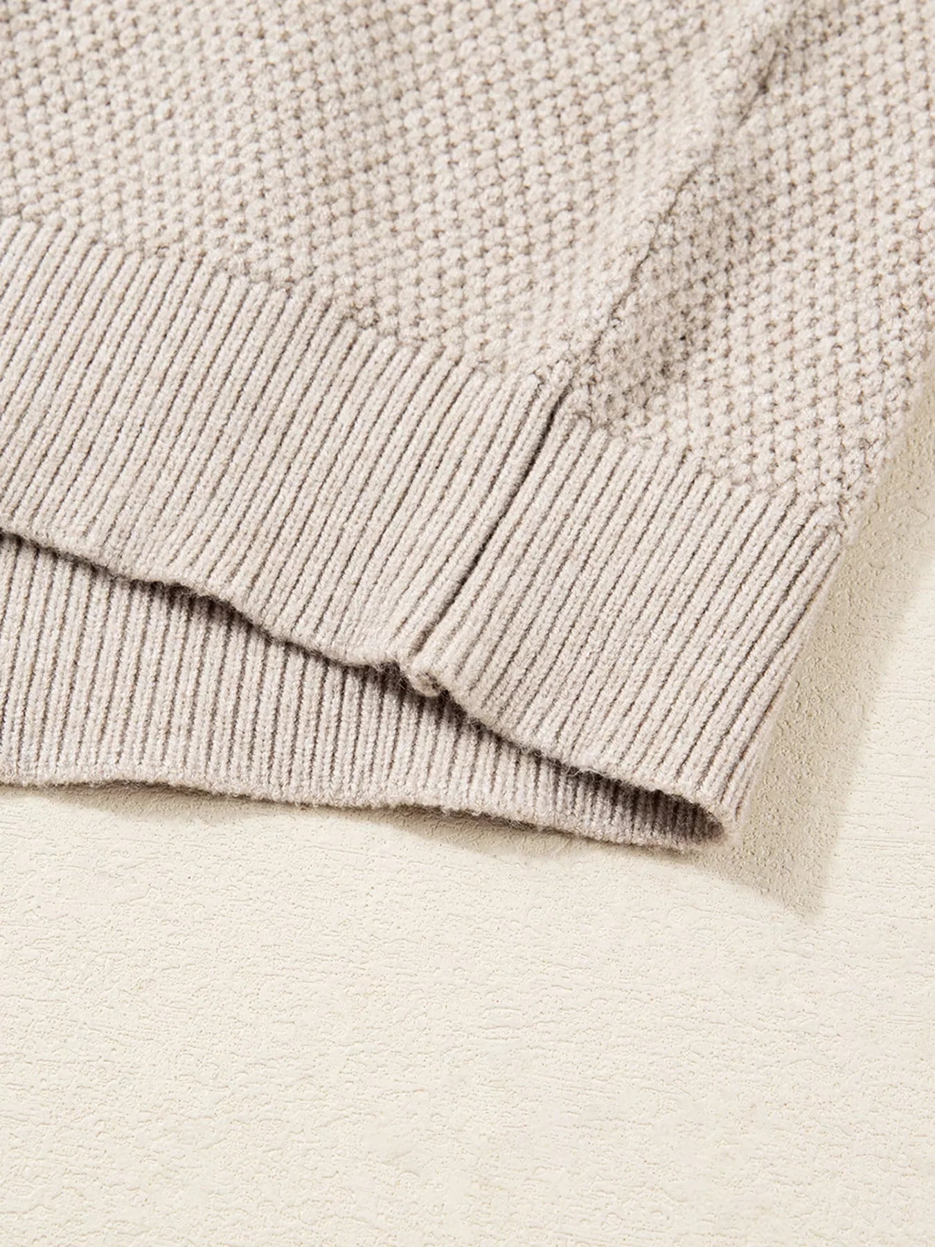Aminta | Suéter Bicolor Tejido Rayas Detail Casual