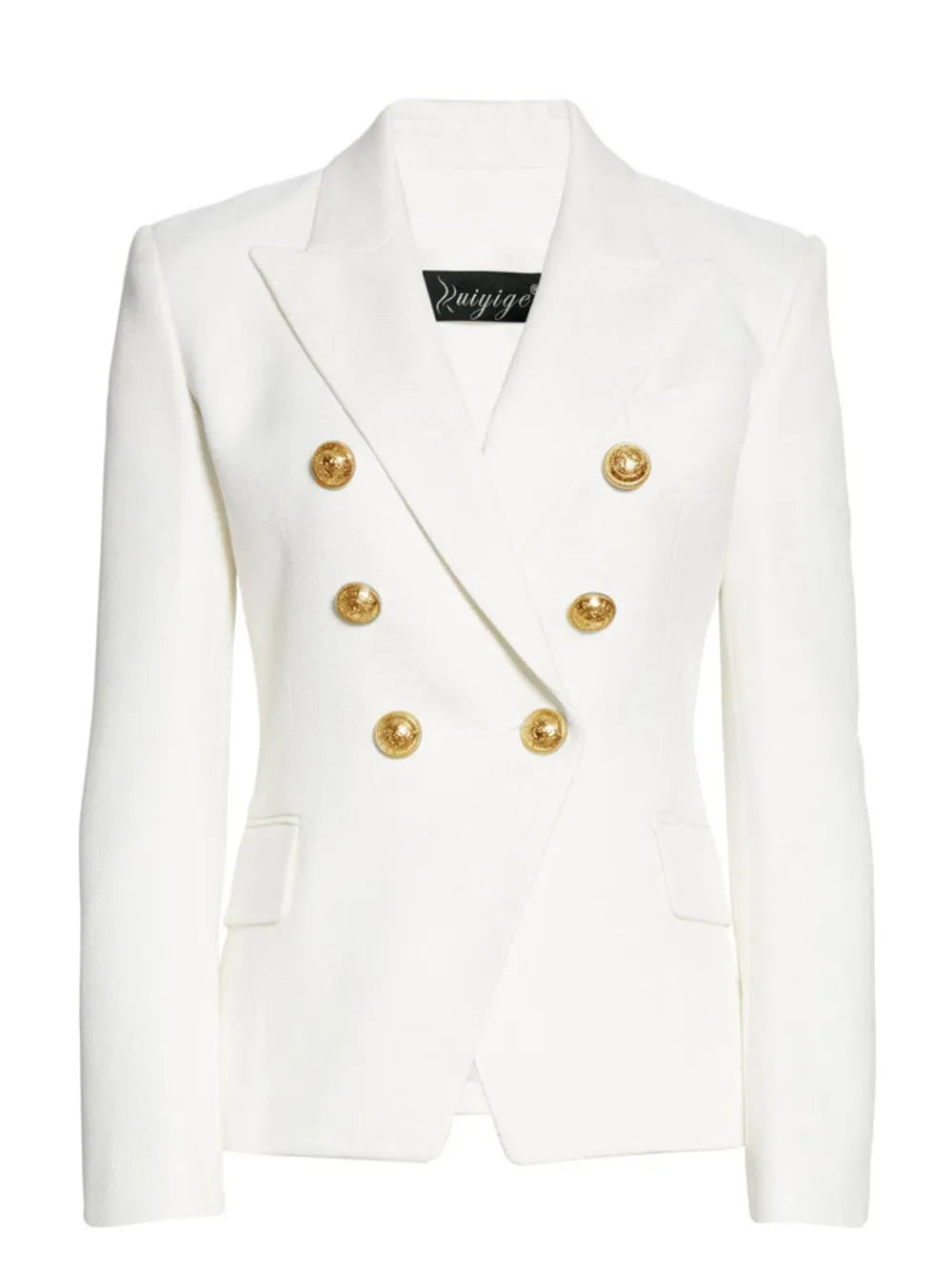 Celia | Blazer Manga Larga Cuello Solapa 2