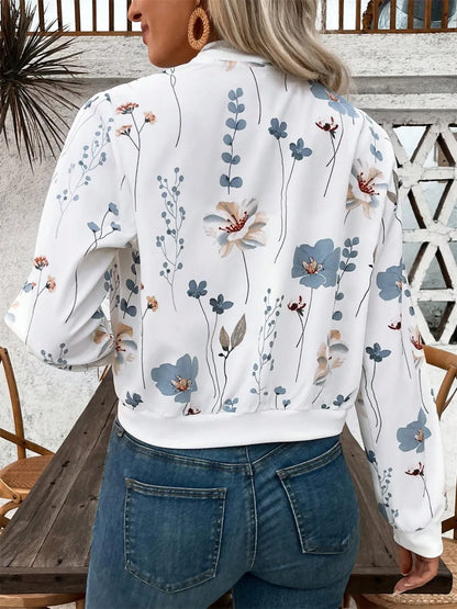 Violeta | Chaqueta Polar Zip - Blanco
