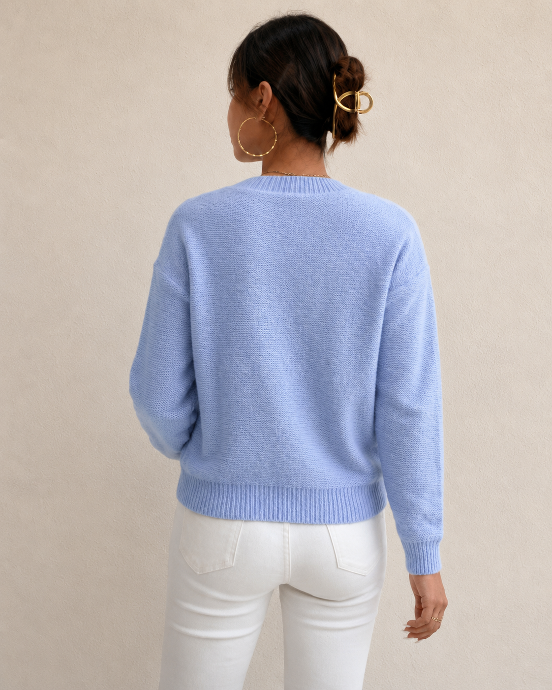 SkyBlue | Suéter Trenzado