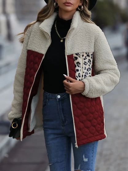 Valentina | Chaqueta Print Animal - Caramelo