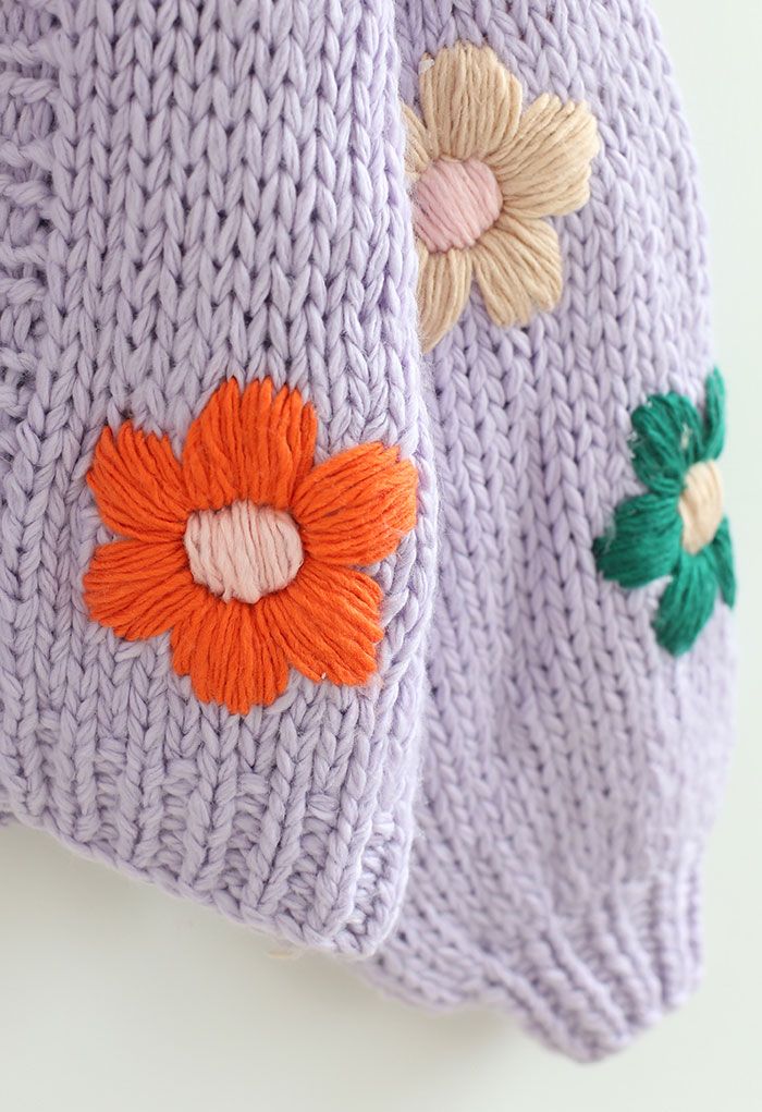 Margarita | Cárdigan Floral Suave