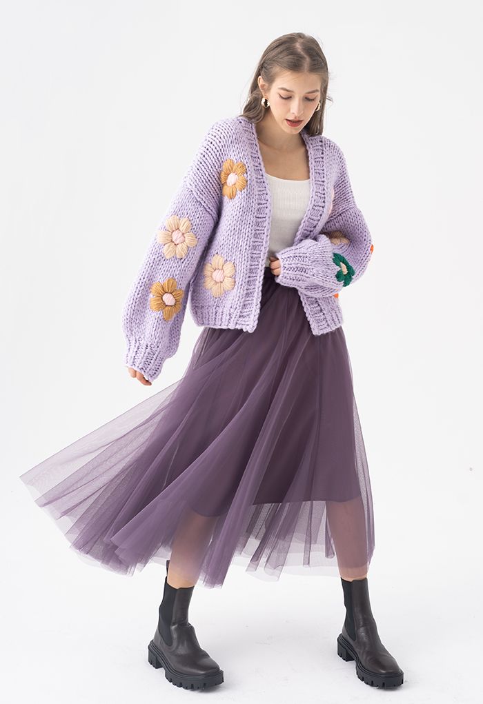 Margarita | Cárdigan Floral Suave