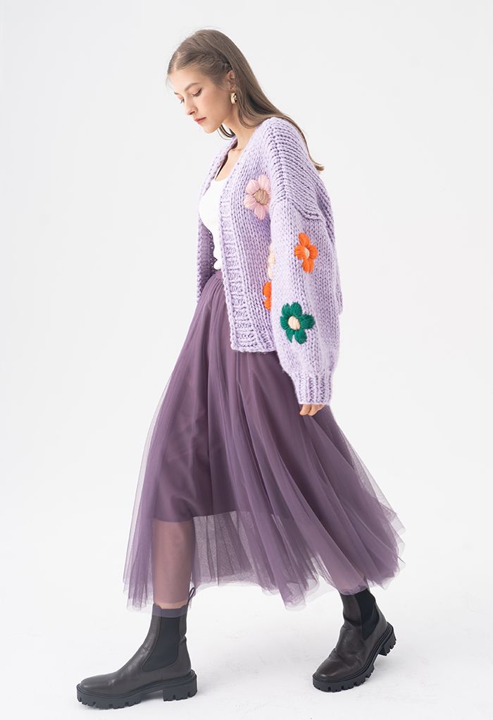 Margarita | Cárdigan Floral Suave