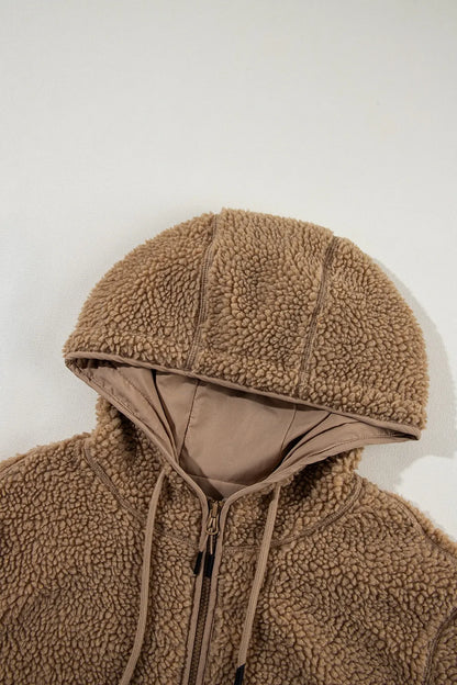 Amparo | Chaqueta con Capucha - Khaki