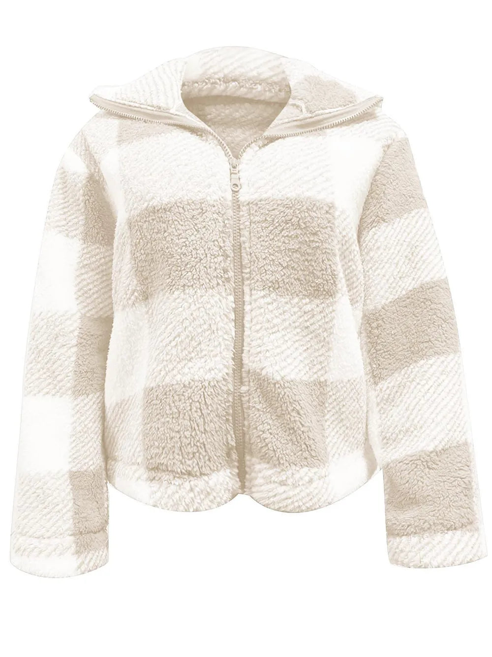 Cecilia | Chaqueta Tartán Elegante - Negro