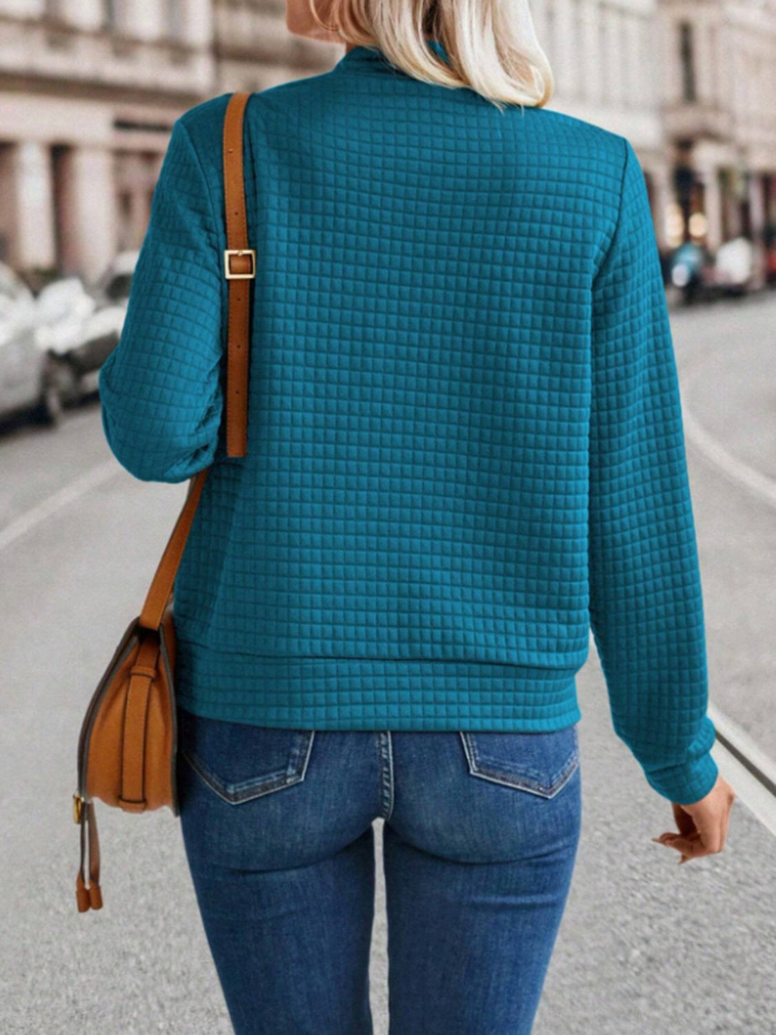 Anaís | Chaqueta Polar Zip - Verde Militar