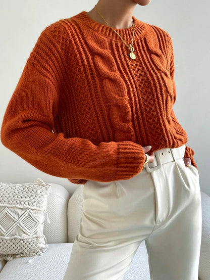 Terracota | Suéter Trenzado