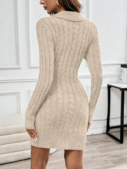 Serena | Vestido Suéter Cuello V
