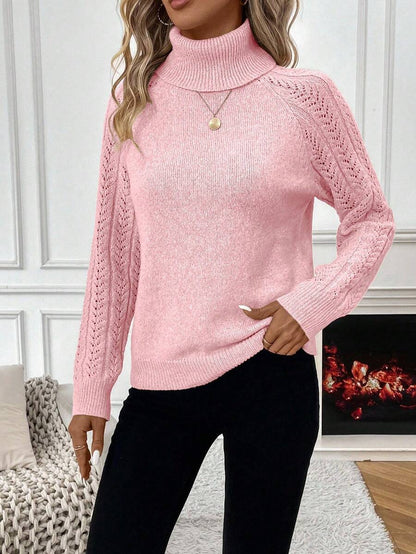 Helena | Suéter Cuello Alto Texturizado
