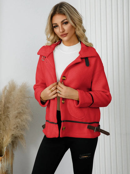 Rebeca | Chaqueta con Bolsillos - Dust Storm