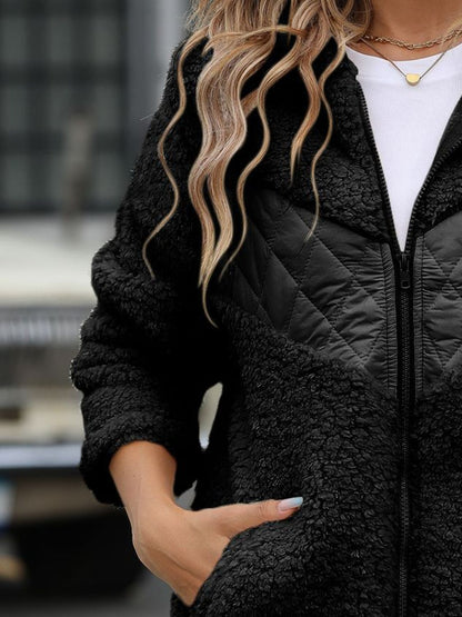 Luna | Chaqueta con Capucha - Crema