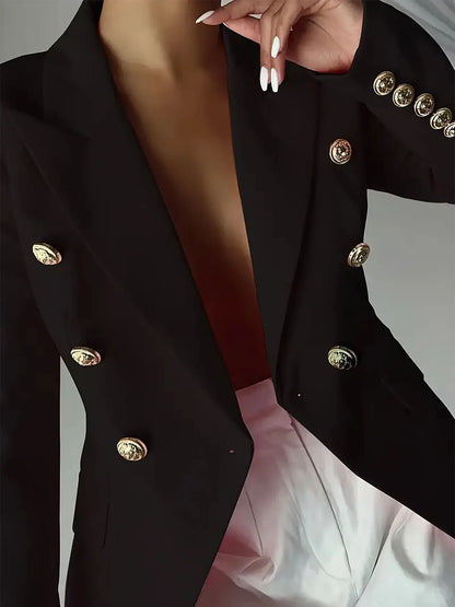 Melissa | Blazer Cuello Solapa con Botones