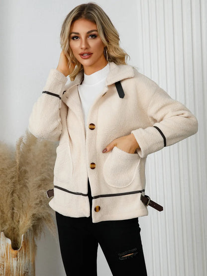 Rebeca | Chaqueta con Bolsillos - Dust Storm