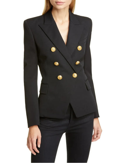 Celia | Blazer Manga Larga Cuello Solapa 2