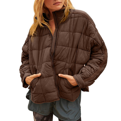 Aspen | Chaqueta Acolchada Café