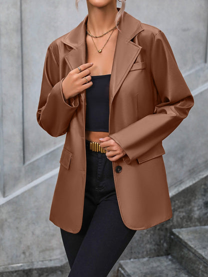 Ariana | Blazer con Bolsillos y Botones