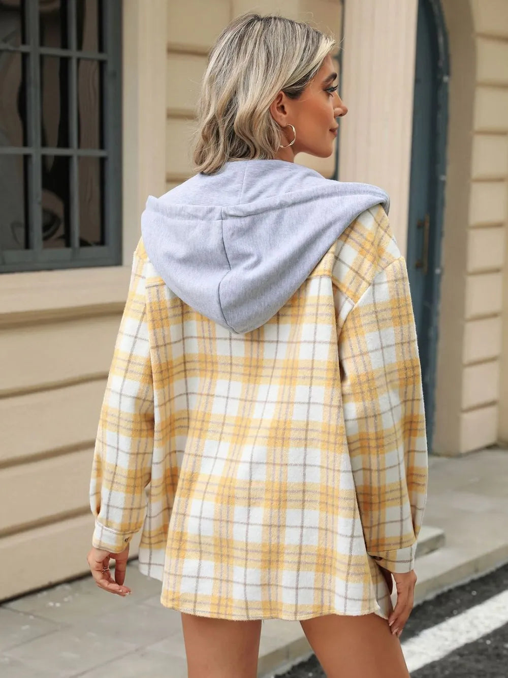 Diana | Chaqueta con Capucha - Verde Claro