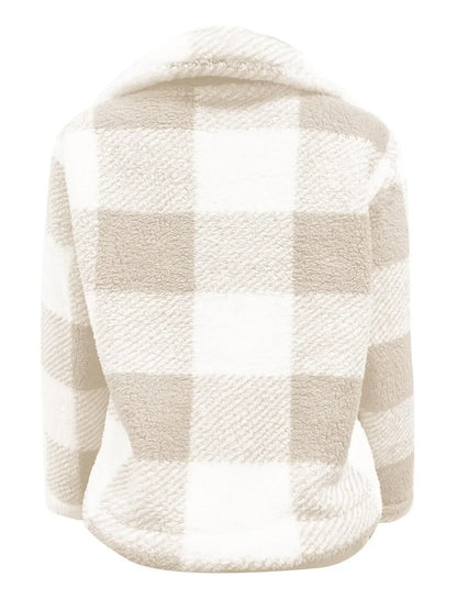 Cecilia | Chaqueta Tartán Elegante - Negro
