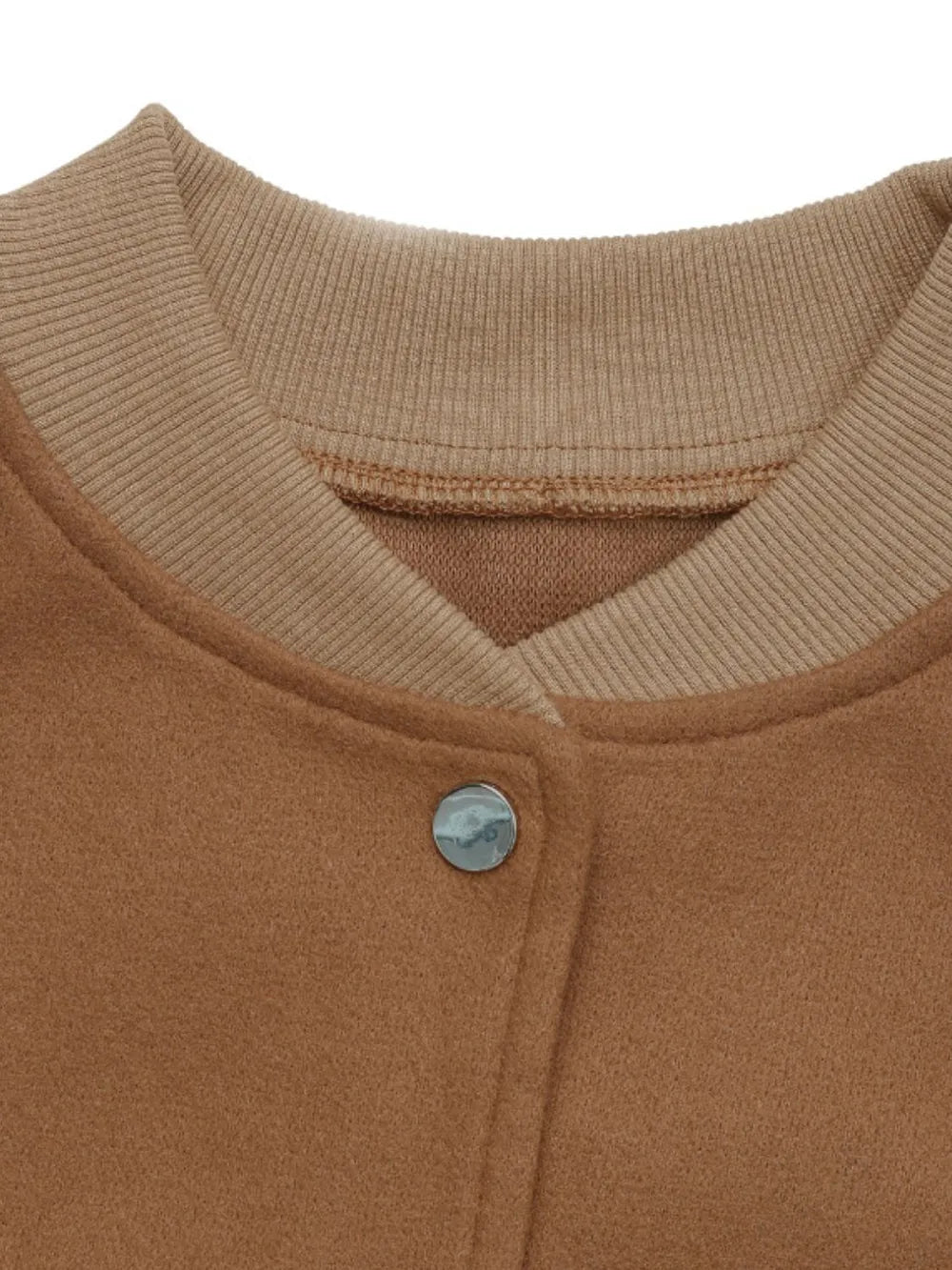 Laura | Chaqueta Cuello Estructurado - Caramelo