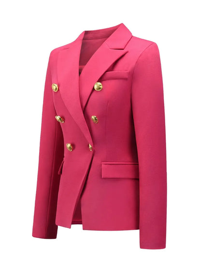 Celia | Blazer Manga Larga Cuello Solapa 2