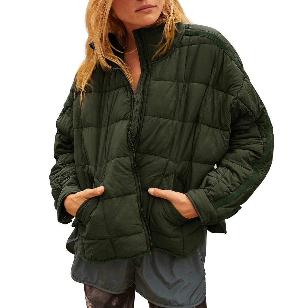 Aspen | Chaqueta Acolchada Café