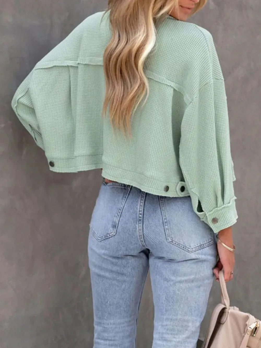 Carmen | Chaqueta Botonera Chic - Moss