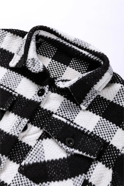 Mónica | Chaqueta Cuadros Clásica - Plaid