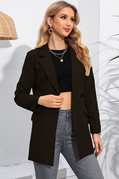 Dulce | Blazer Manga Larga con Bolsillos