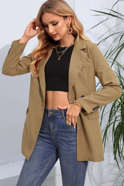 Dulce | Blazer Manga Larga con Bolsillos
