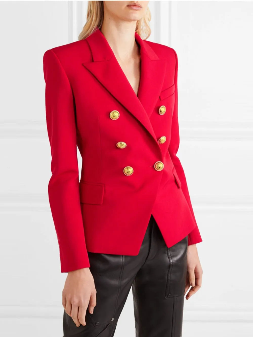 Celia | Blazer Manga Larga Cuello Solapa 2