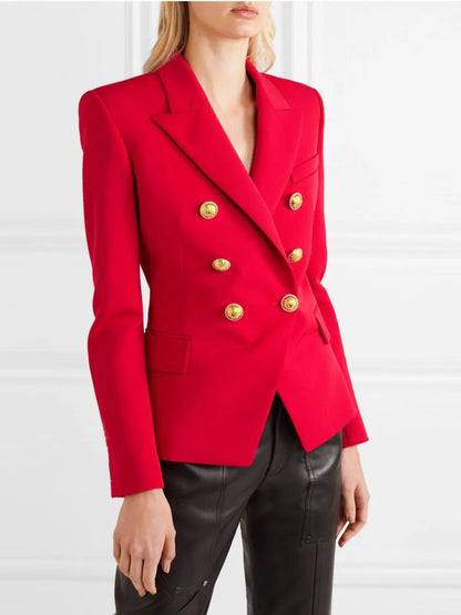 Celia | Blazer Manga Larga Cuello Solapa 2