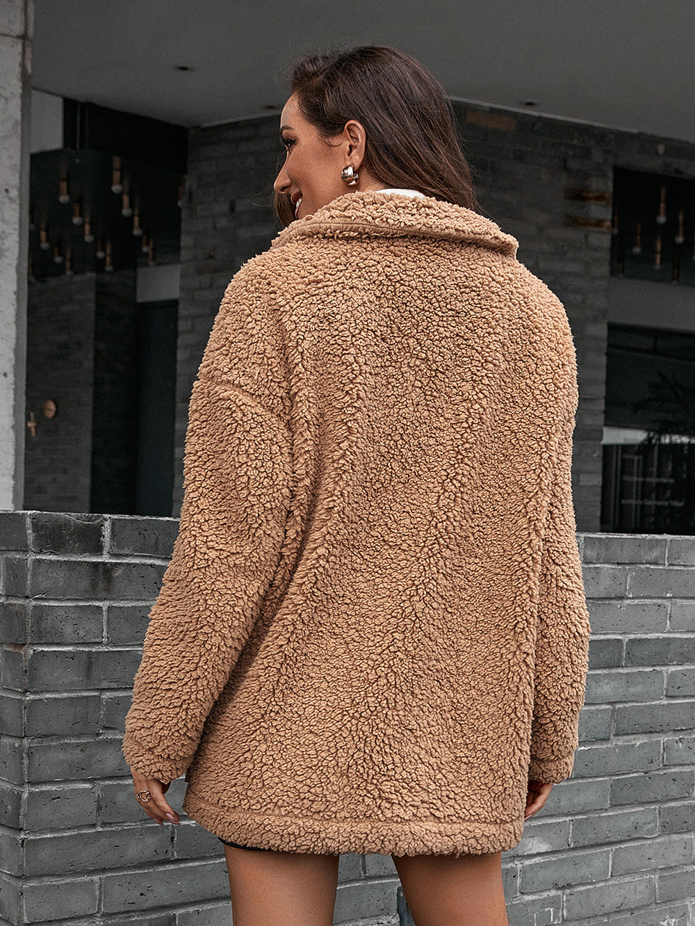 Mirta | Chaqueta Polar Zip - Gris