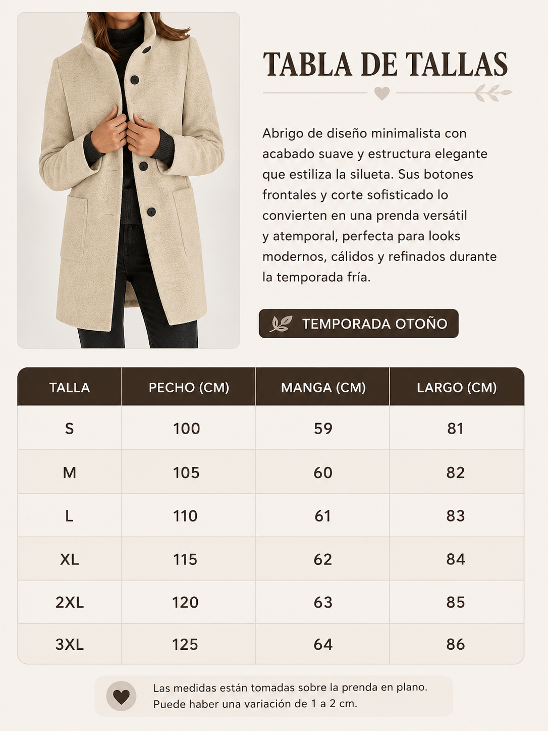Clásico | Abrigo Largo Atemporal