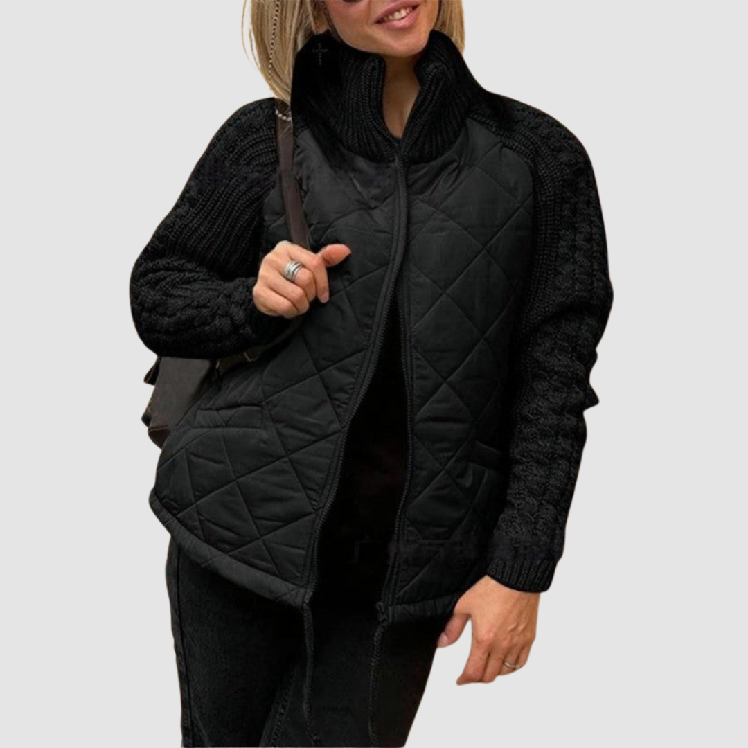 Olivia | Chaqueta Tejida Acolchada