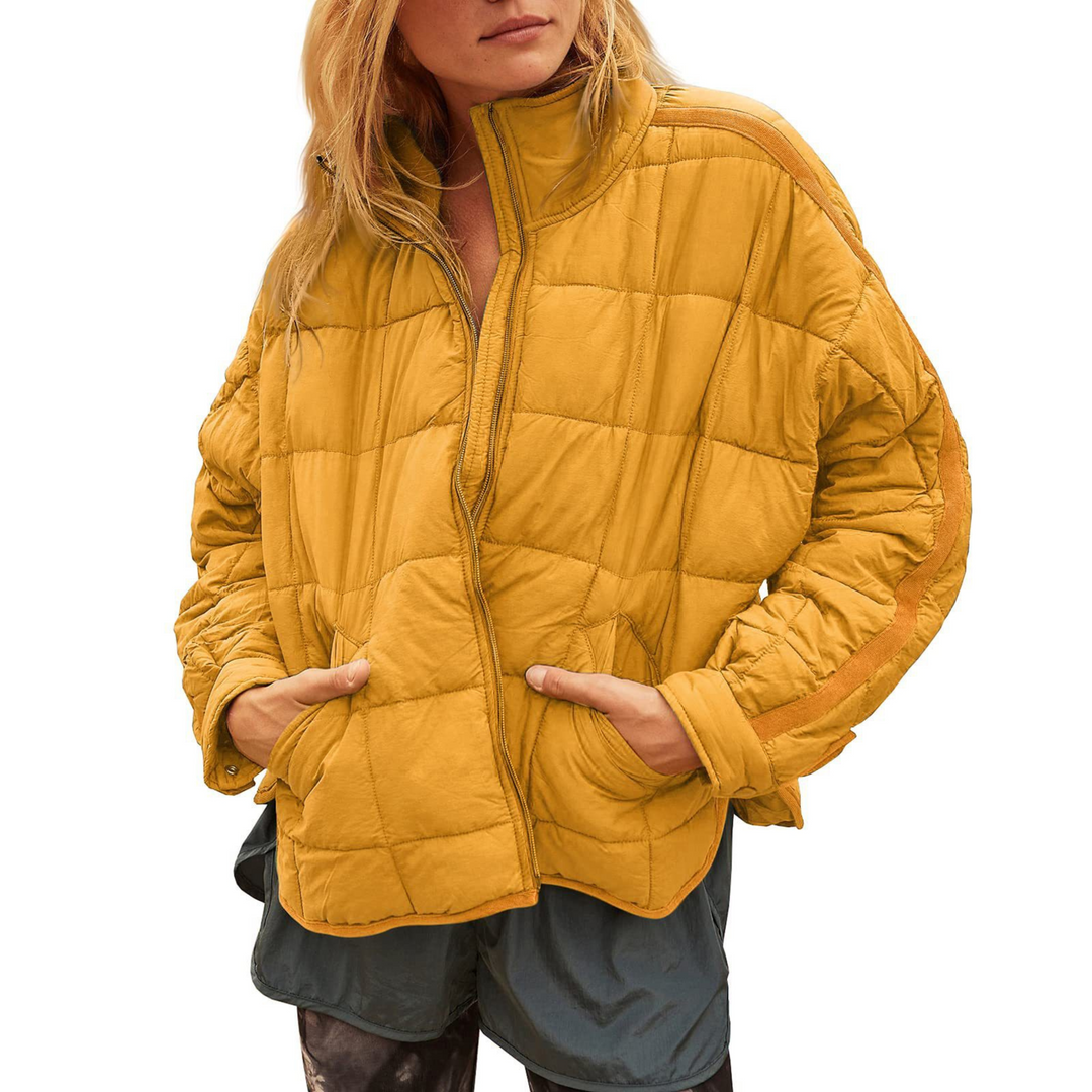 Aspen | Chaqueta Acolchada Café