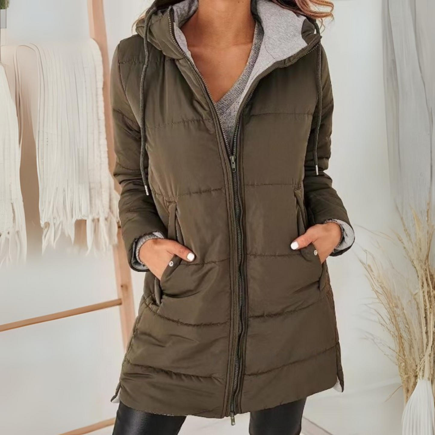 Velvet | Parka Larga con Piel