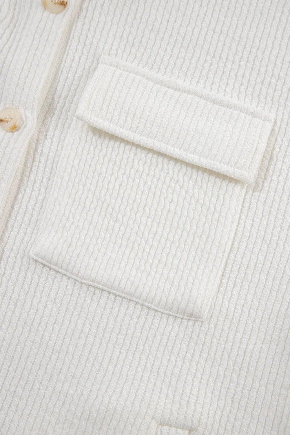 Stella | Chaqueta Botonera Chic - Blanco