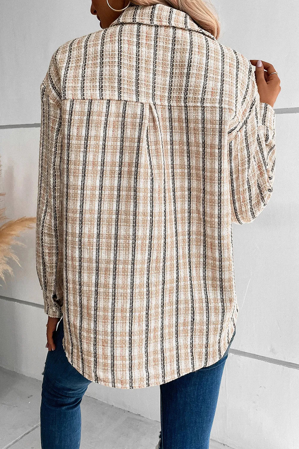 Valeria | Chaqueta con Bolsillos - Tostado