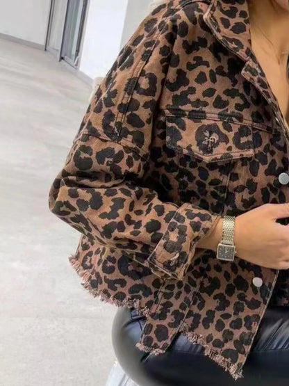 Alicia | Chaqueta Print Animal - Leopardo