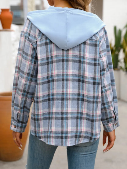 Francisca | Chaqueta con Capucha - Gris