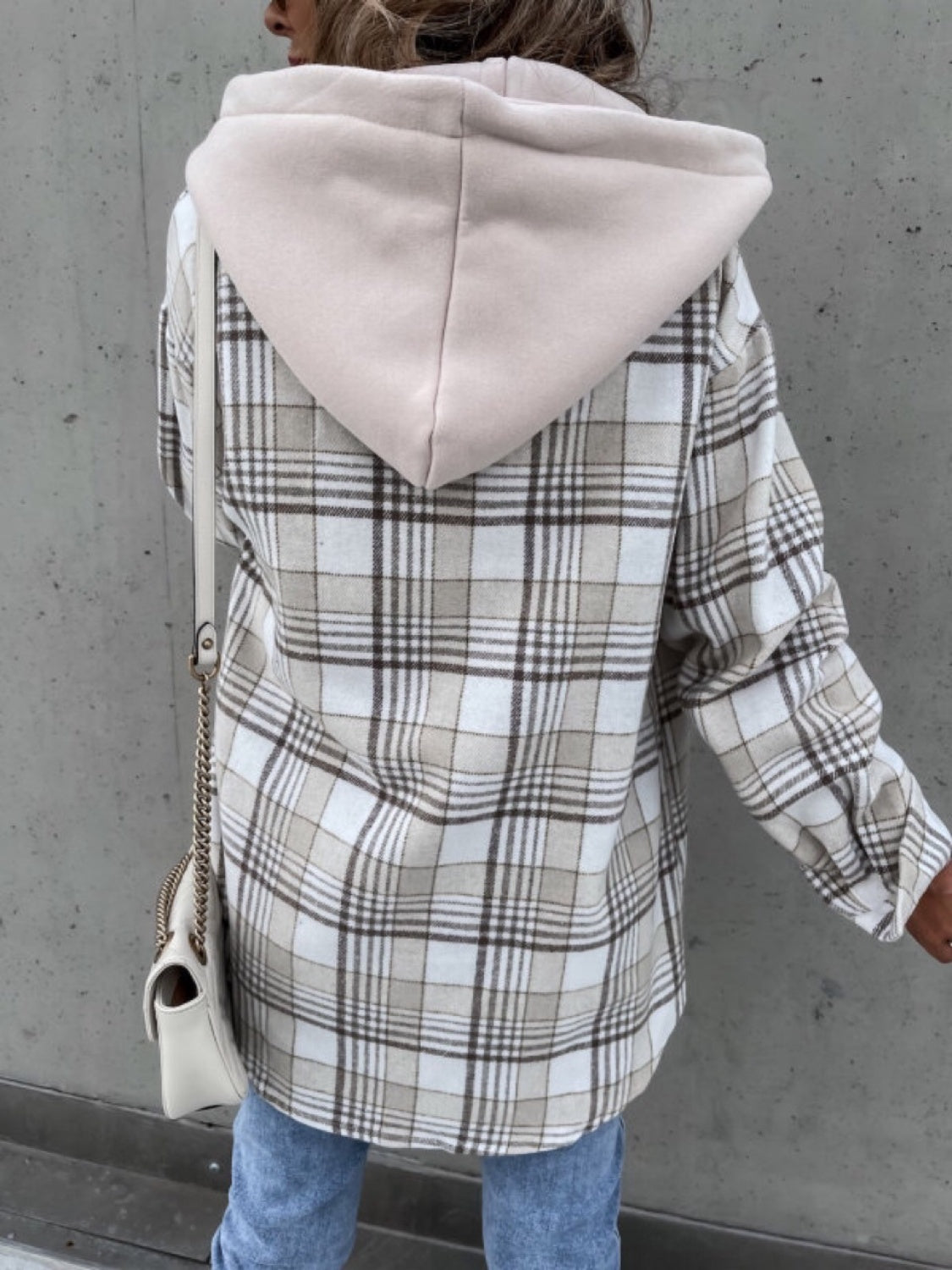 Marina | Chaqueta con Capucha - Camello