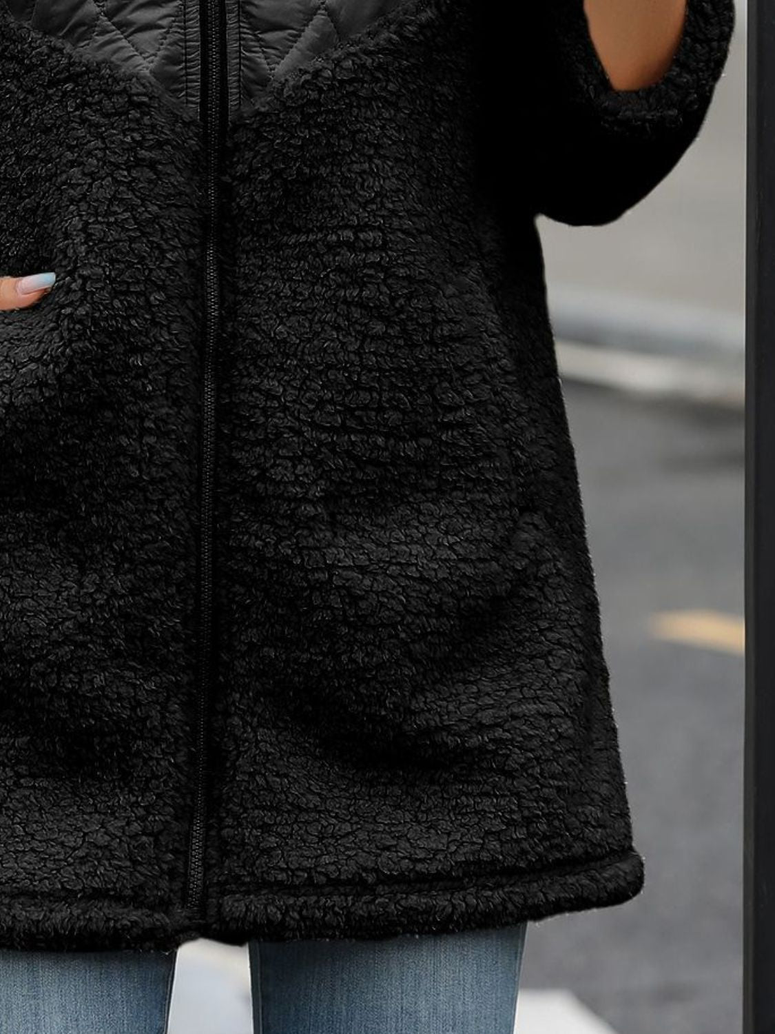 Luna | Chaqueta con Capucha - Crema