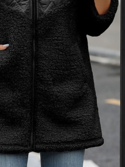 Luna | Chaqueta con Capucha - Crema